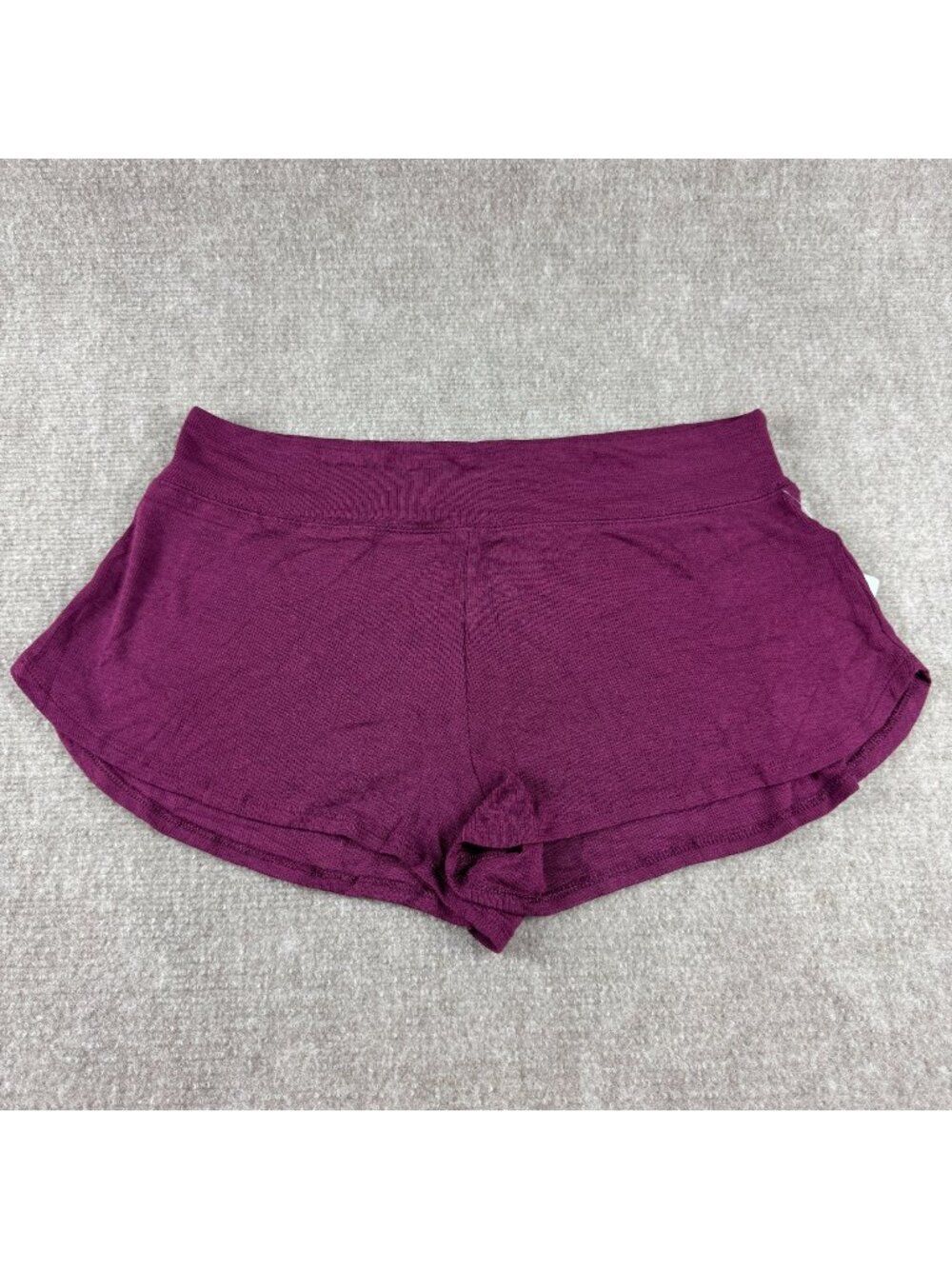 Athleta Well Rested Rib Sleep Short Deep Burgundy Modal Ribbed NWT S XL 3X Comfy